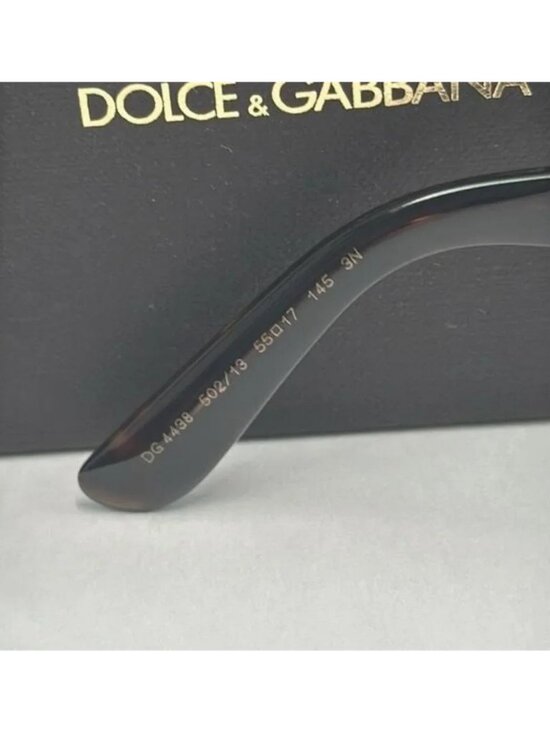 Dolce and Gabbana Brown Gradient Butterfly Ladies Sunglasses DG4438 502/13 55 main image 7